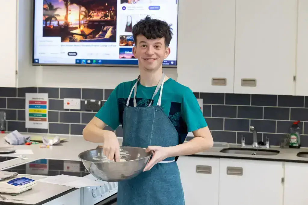 cooking student