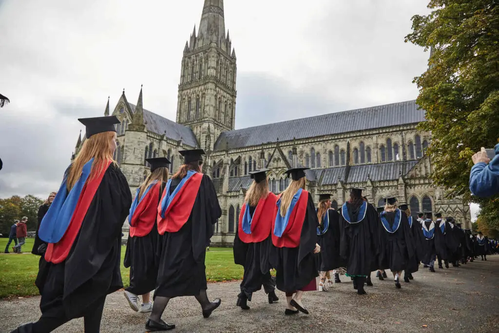 graduates at their graduation