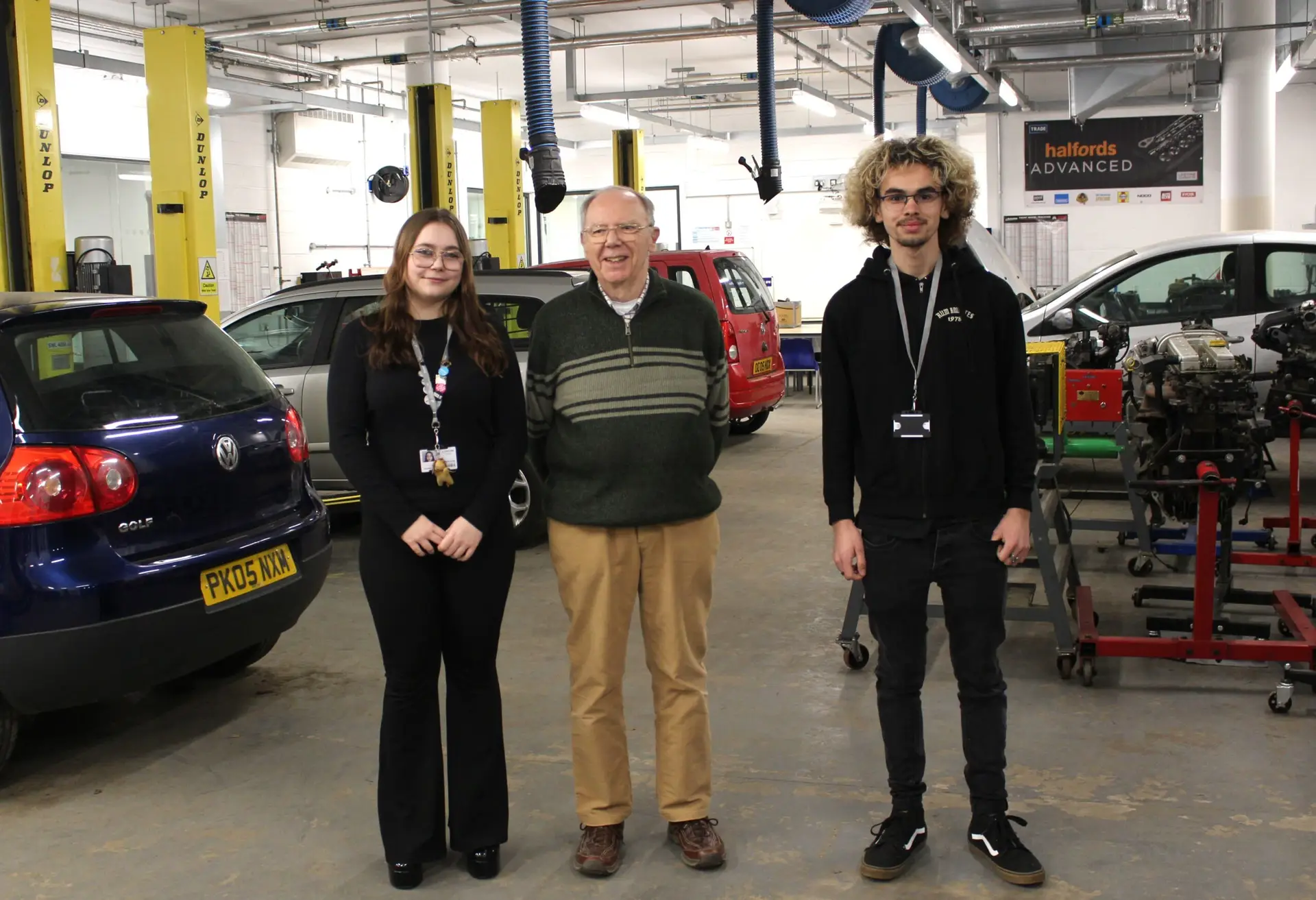 Students gaining BMW Internship