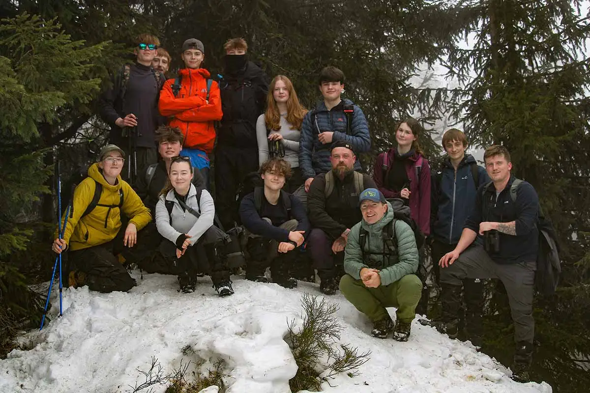 Students at mount romanka