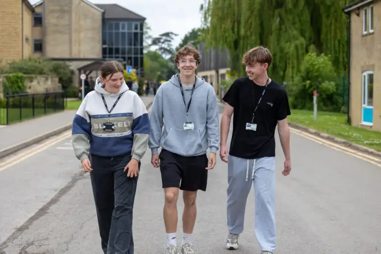 Students at Lackham campus on Wiltshire College & University Centre