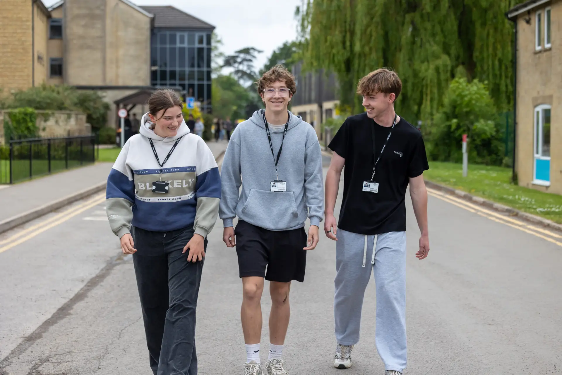 Students at Lackham campus on Wiltshire College & University Centre