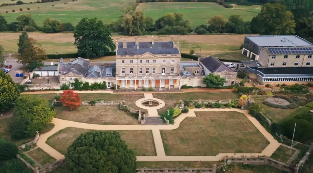 Lackham drone shot