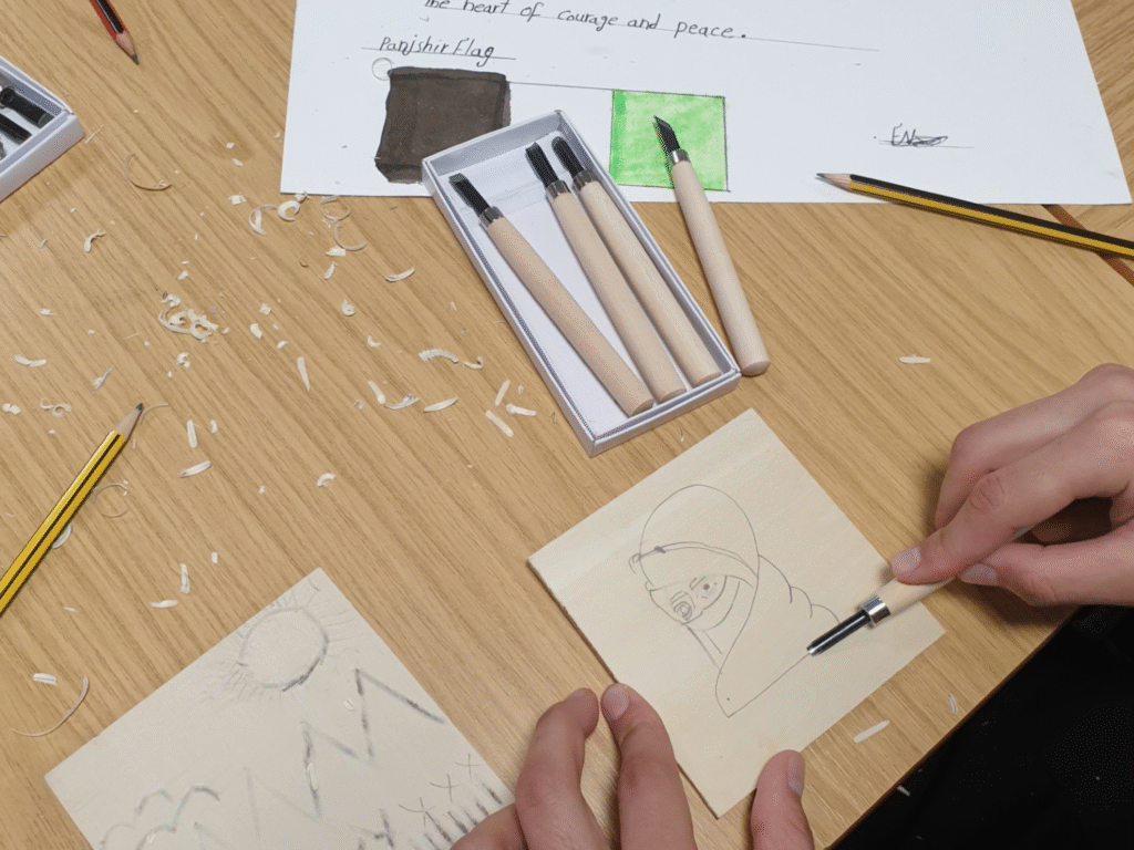 ESOL student drawing