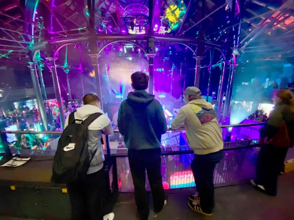 Students at the Production Futures event at The Roundhouse in London