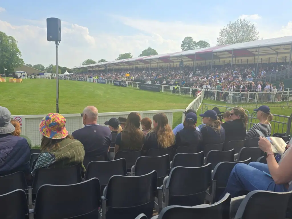 The areas watching the show