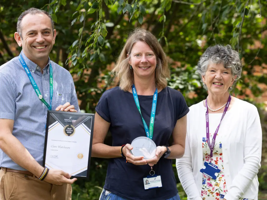 Staff member wins an award