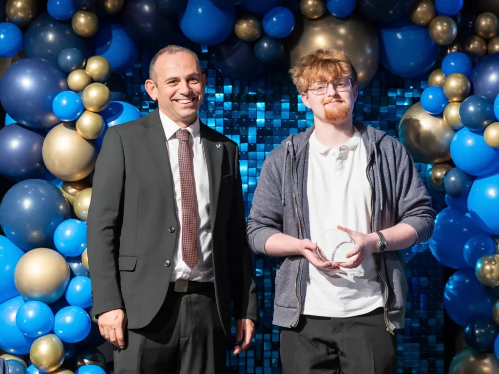 Student and principal