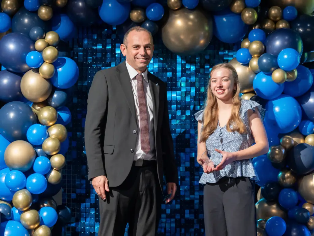 Student and principal