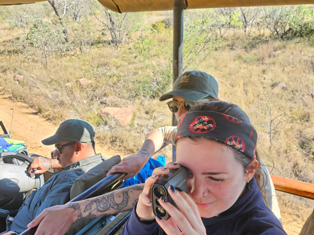 Lackham students on conservation work experience in South Africa