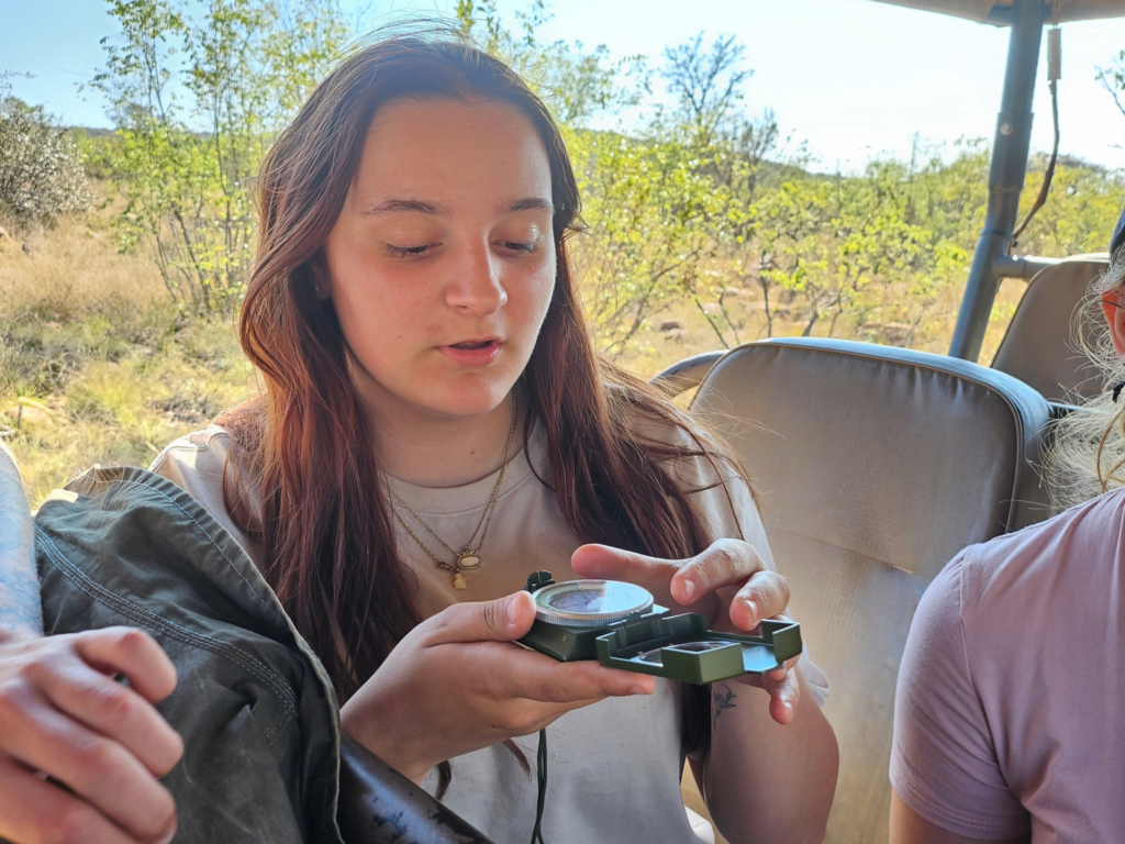 Lackham students on conservation work experience in South Africa