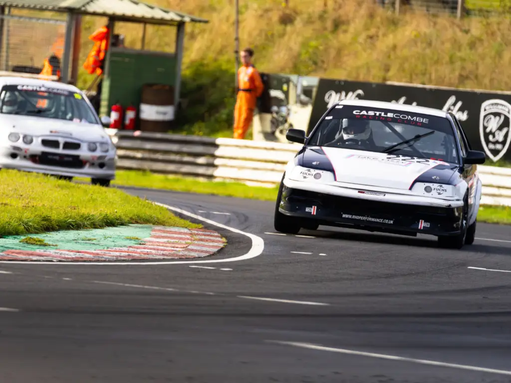 cars on track