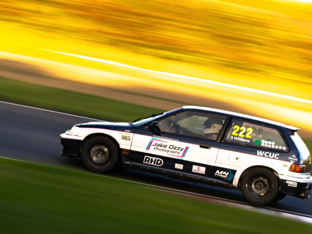 Cars on track