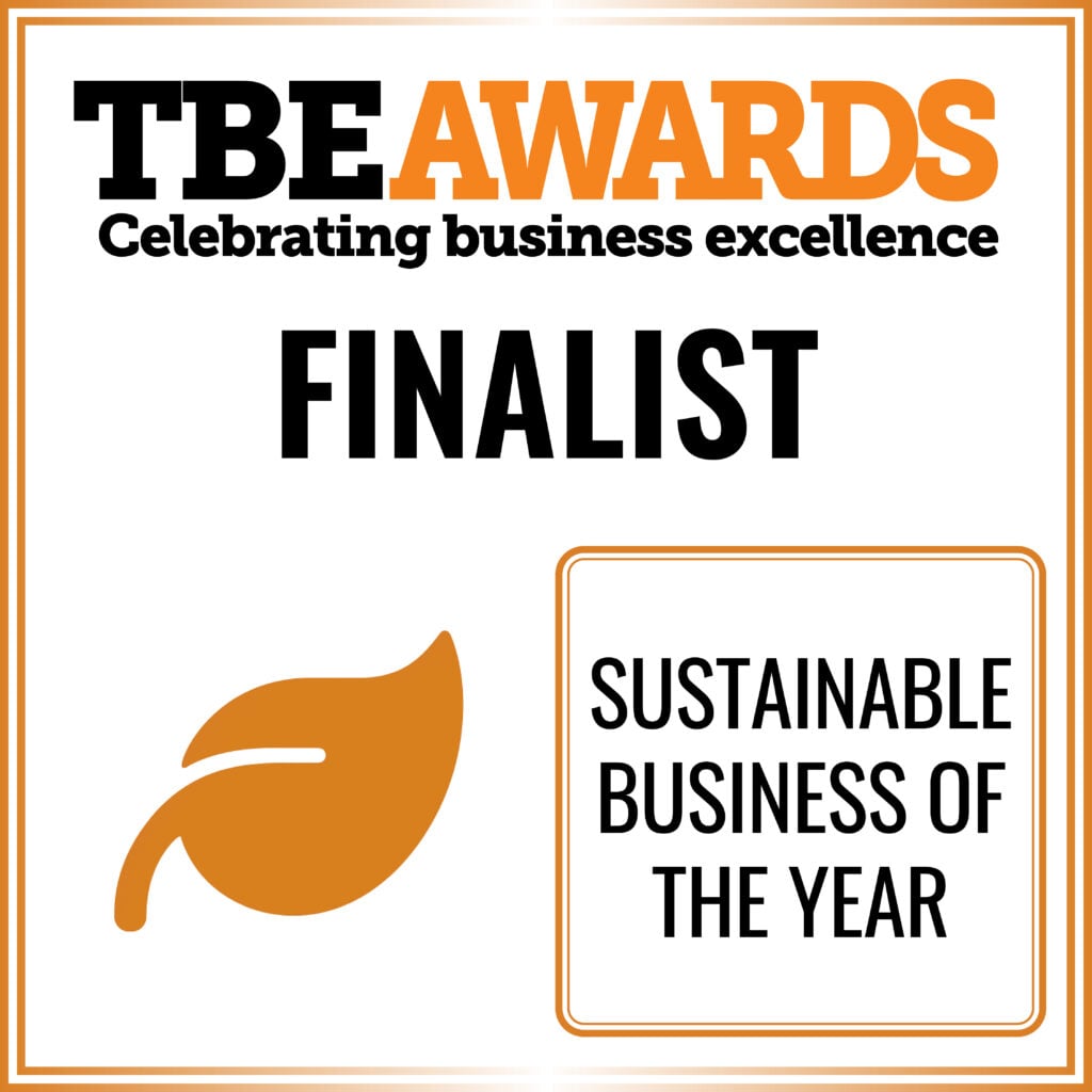TBE Awards Finalist for Sustainable Business of the Year 